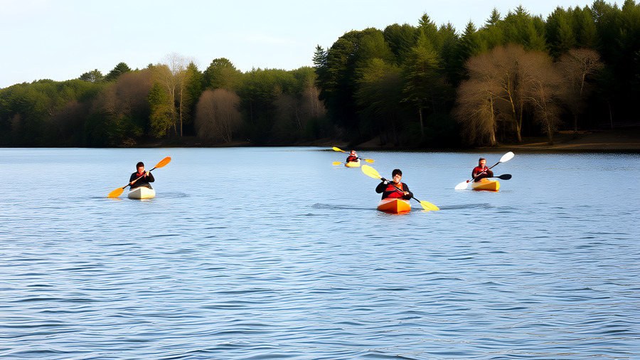 Canoeing at Salhouse Broad